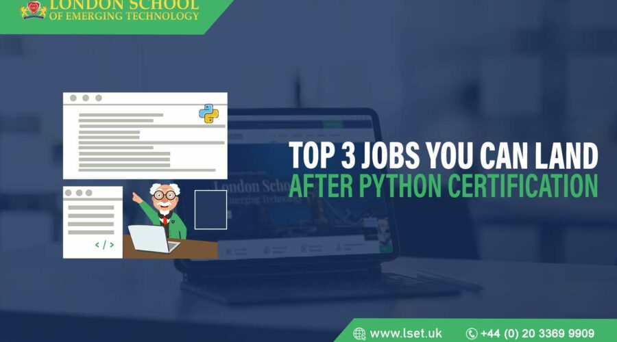 Top 3 Jobs You Can Land after Python Certification