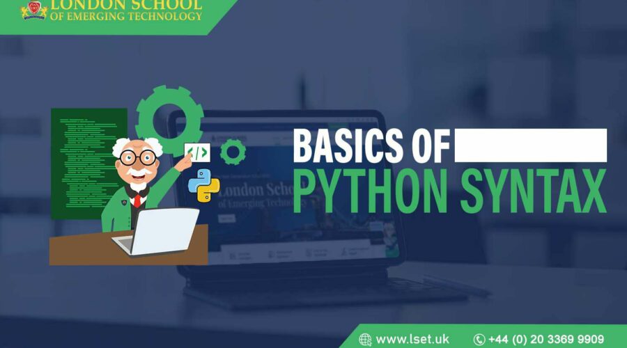 Basics of Python Syntax