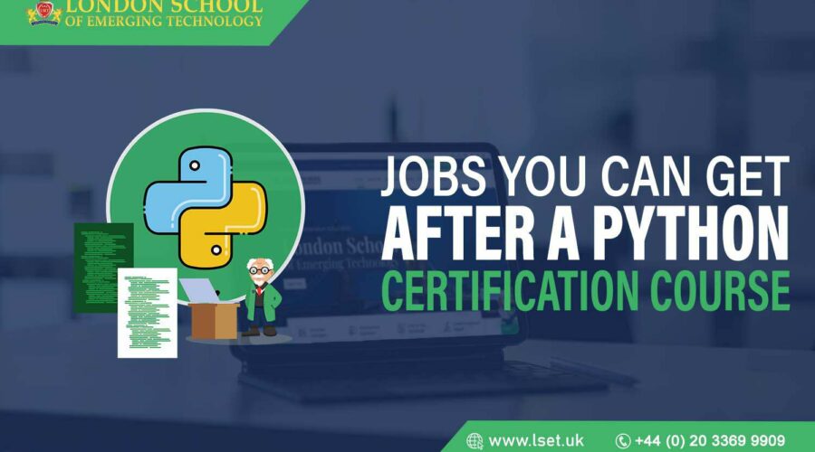 Jobs You Can Get After a Python Certification Course