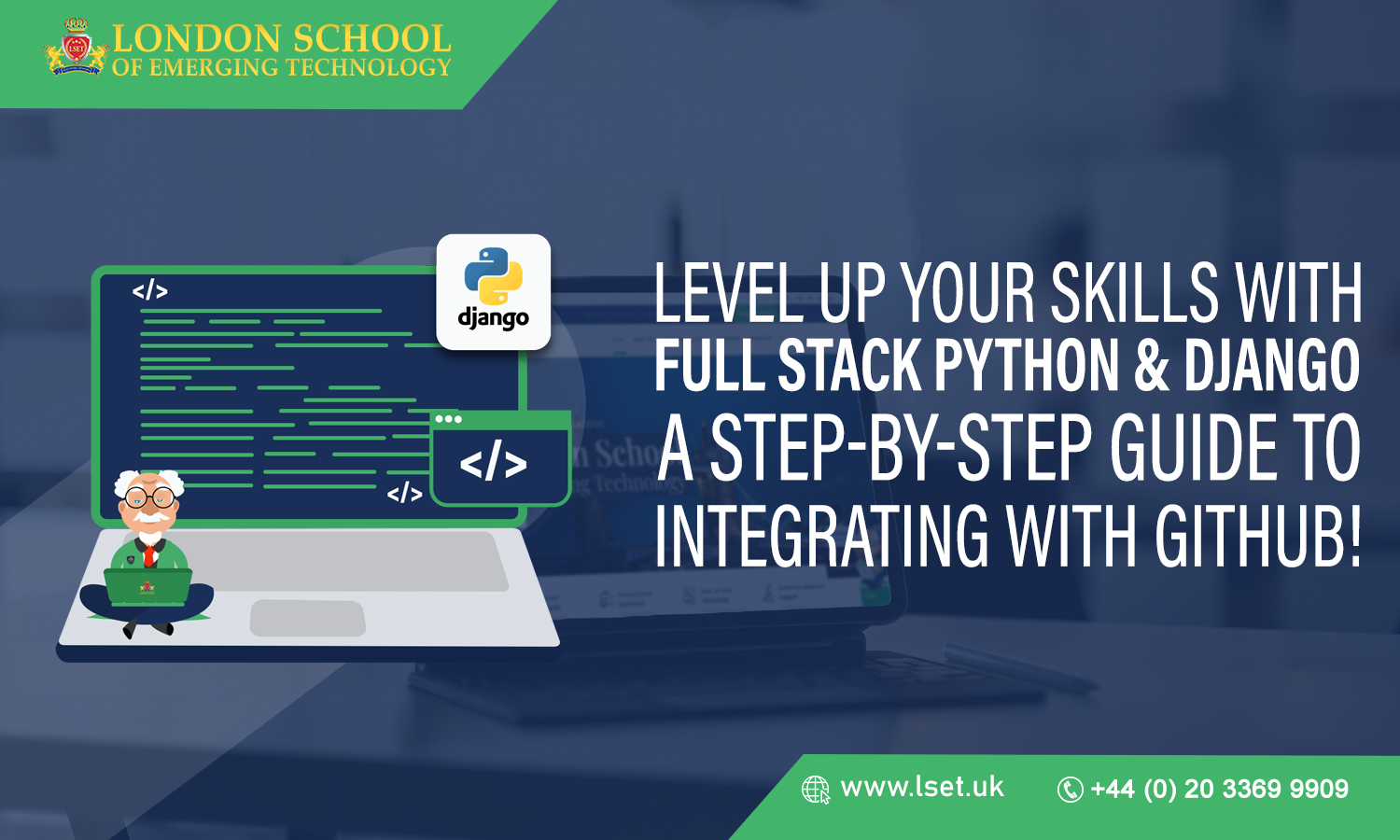 Level Up Your Skills with Full Stack Python & Django A Step-by-Step Guide to Integrating with Github!