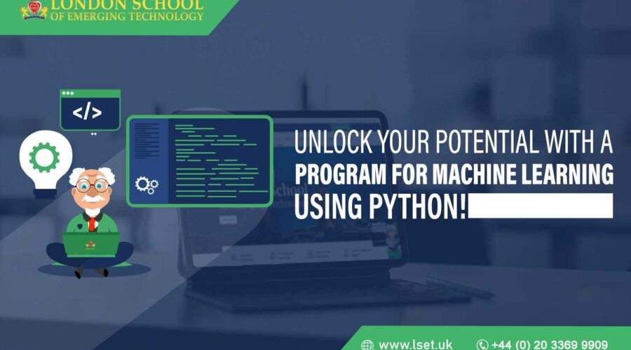 Unlock Your Potential with a Program for Machine Learning using Python!