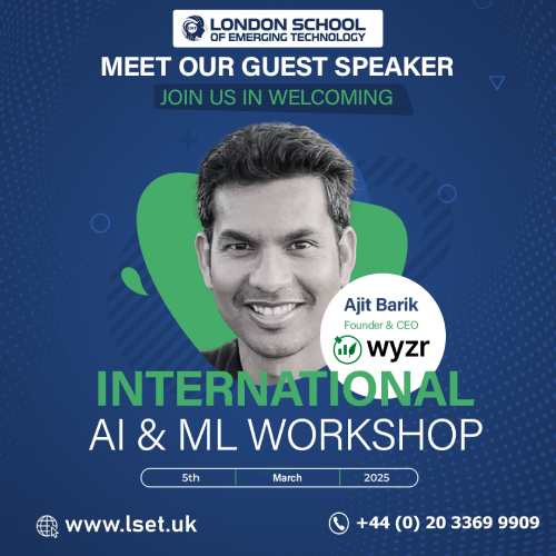 Ajit Barik International AI and ML Workshop