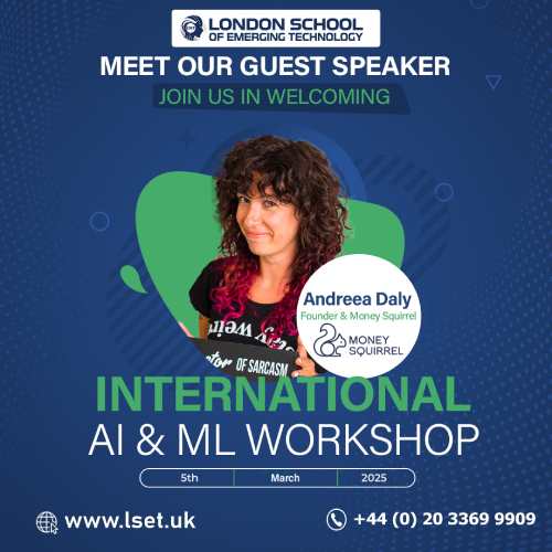 Andreea Daly International AI and ML Workshop