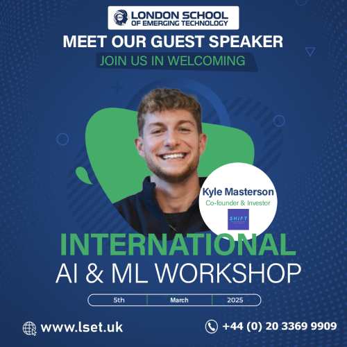 Kyle Masterson International AI and Machine Learning Workshop