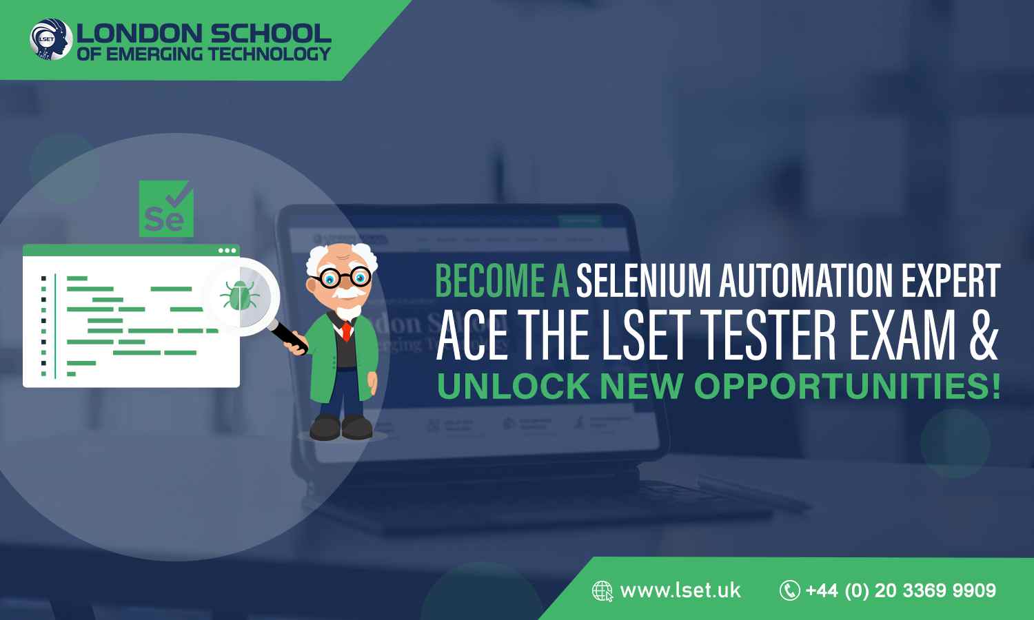 Become a Selenium Automation Expert Ace the LSET Tester Exam & Unlock New Opportunities